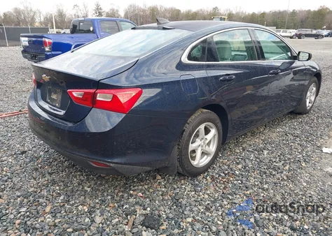 2017 Chevrolet Malibu Ls из США, поврежденный, VIN 1G1ZB5ST1HF120347